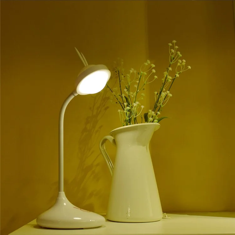 YOUOKLIGHT YK2277 Rabbit Dimmable Touch Control Study Reading LED Table Lamp 360° Adjustable Angle