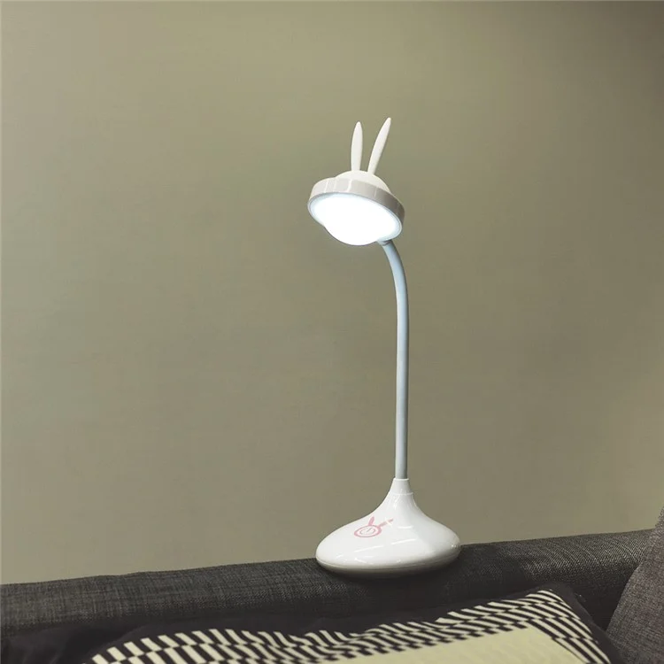 YOUOKLIGHT YK2277 Rabbit Dimmable Touch Control Study Reading LED Table Lamp 360° Adjustable Angle