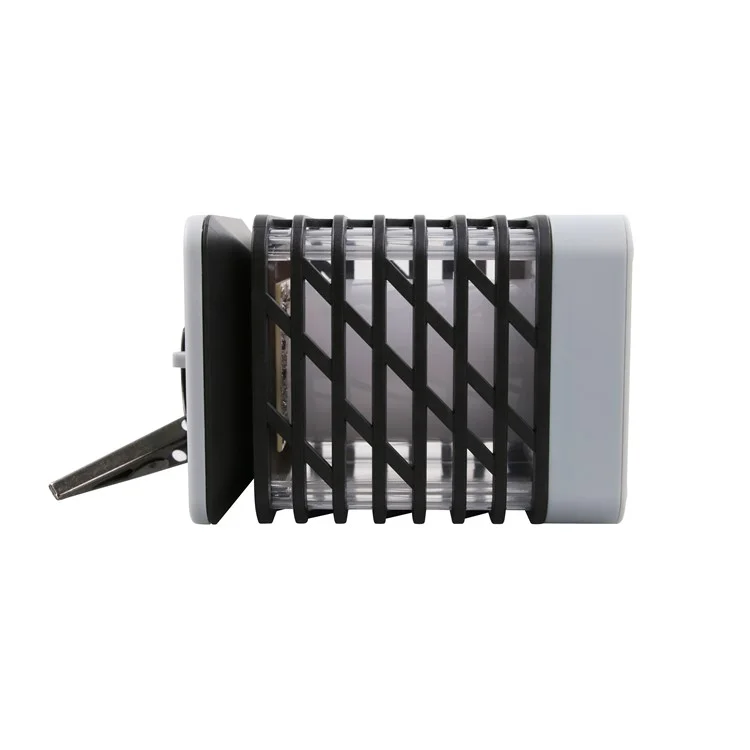 Hanging LED Solar Lantern Candles for Outdoor Garden Lawn Yard - Black / White