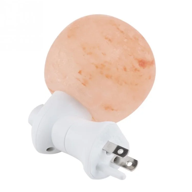 YouOKLight YK2295 7W 120V Warm White Himalayan Globe Sphere Salt Lamp  - US Plug