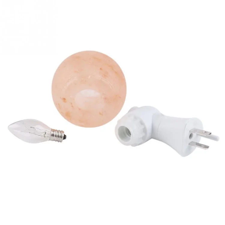 YouOKLight YK2295 7W 120V Warm White Himalayan Globe Sphere Salt Lamp  - US Plug