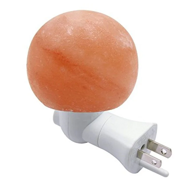 YouOKLight YK2295 7W 120V Warm White Himalayan Globe Sphere Salt Lamp  - US Plug