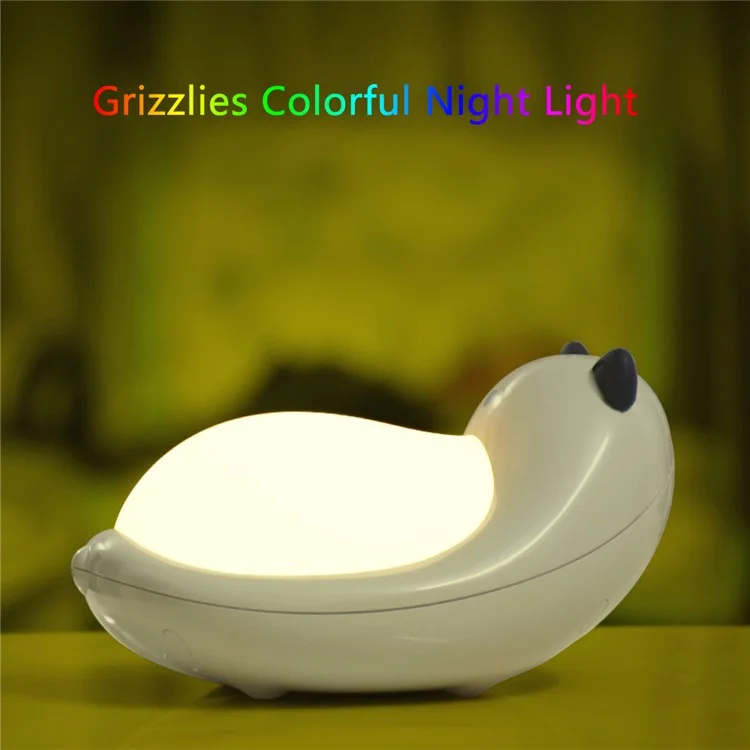 YouOKLight Elf Touch Sense Dimming Colorful Light Night Lamp - Grizzly