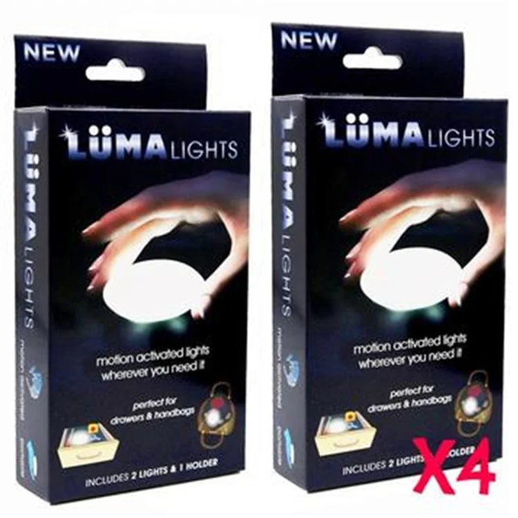 4Pcs Touch Control LED Table Lamp Lamp Battery Powered LED Night Light