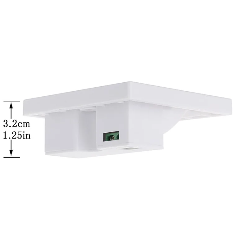 YOUOKLIGHT YK2306 LED Motion Sensor Footlight Wall Light Lamp for Stairs Step Corner - Warm White Light
