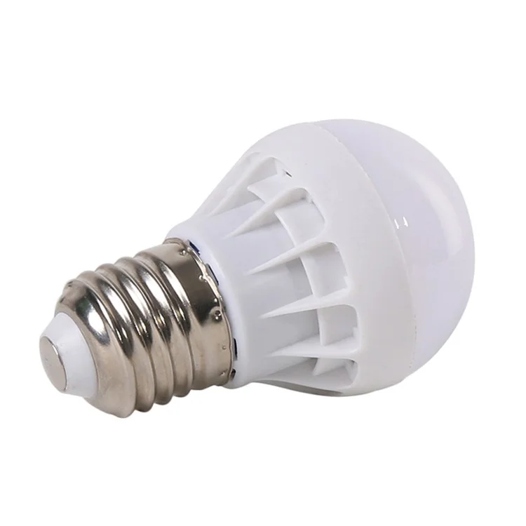 3Pcs/Set YOUOKLIGHT YK0067 E27 3W LED Light Bulbs AC 220V for Home Lighting - White Light