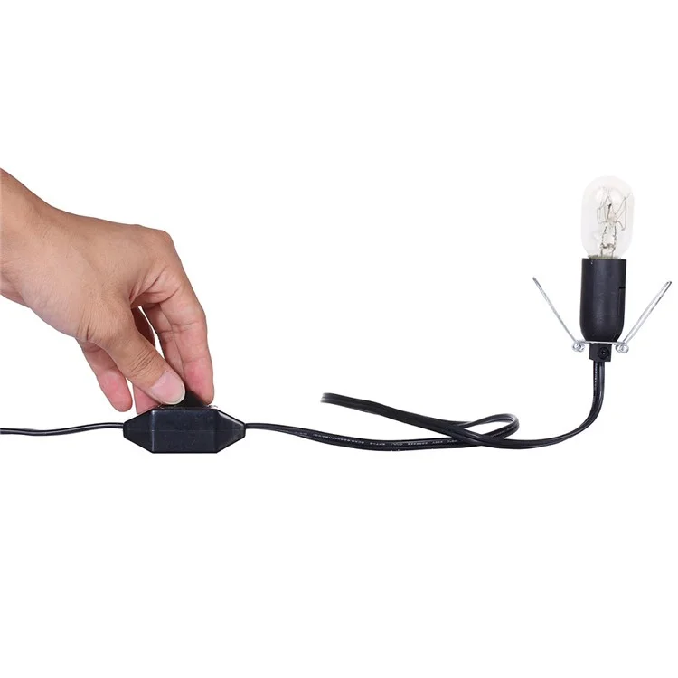 YOUOKLIGHT YK6618 E12 Himalayan Salt Lamp Cord with Dimmer Switch - EU Plug