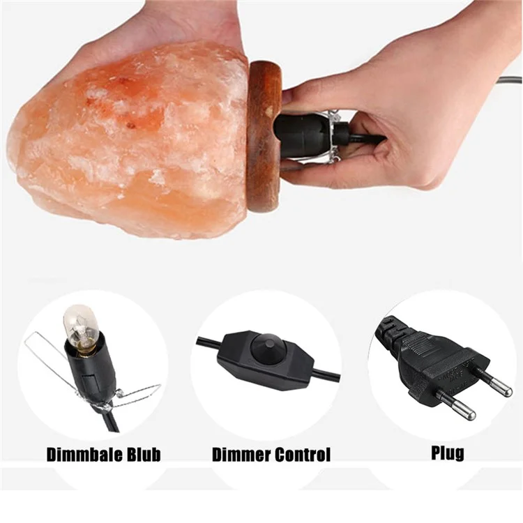 YOUOKLIGHT YK6618 E12 Himalayan Salt Lamp Cord with Dimmer Switch - EU Plug