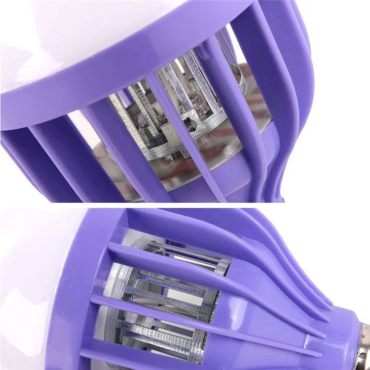YOUOKLIGHT E27 12W 3 Mode Bug Zapper Light Bulb Insect Killer Mosquito Zapper Lamp