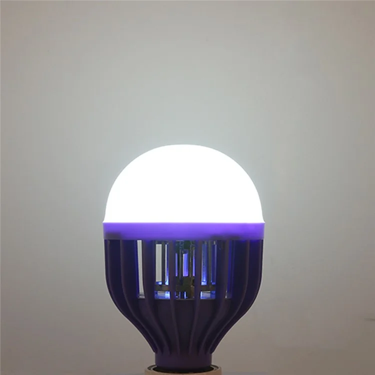 YOUOKLIGHT E27 12W 3 Mode Bug Zapper Light Bulb Insect Killer Mosquito Zapper Lamp