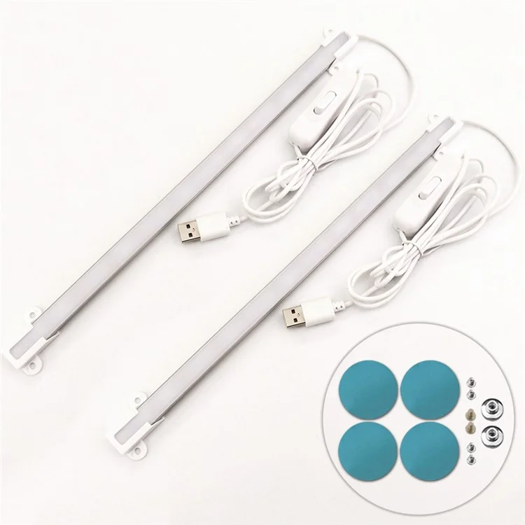 2Pcs/Set YOUOKLIGHT YK2211 3W Warm White Super Bright Micro USB LED Strip Light