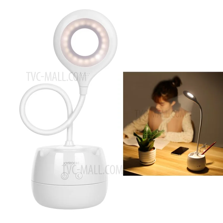 JOYROOM CY228 Eye Protection Table Lamp 3 Adjustable Brightness Night Light with Pen Holder