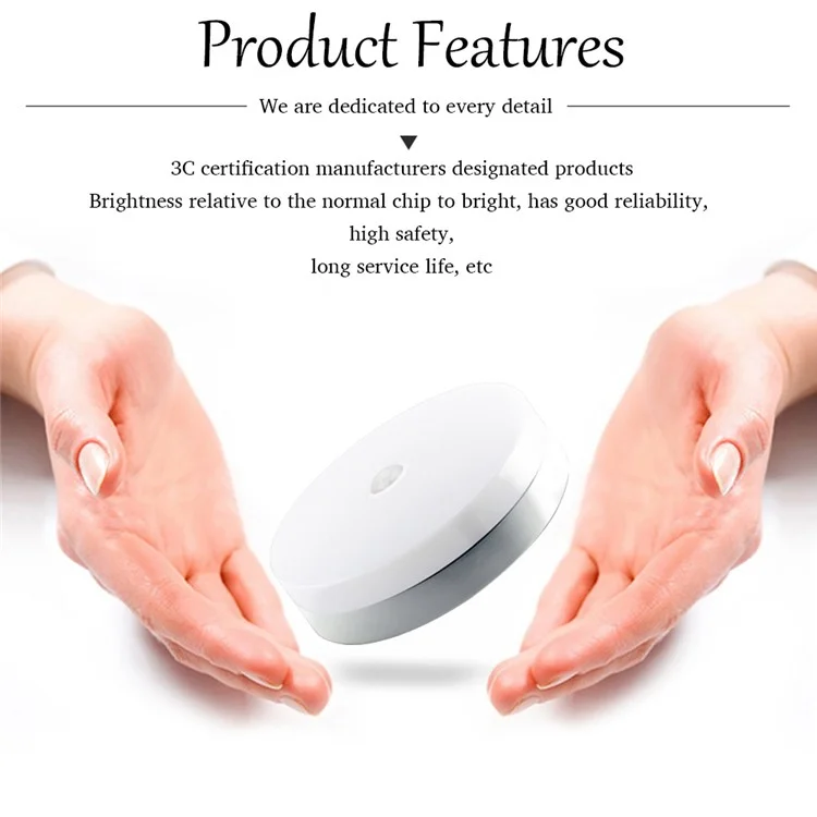 YOUOKLIGHT YK2034 LED Panel Light Motion Sensor 18W 6000K Cold White Light Ceiling Lamp