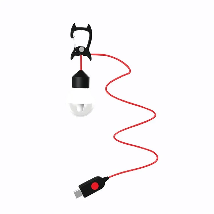 SUNREX C9 Outdoor Emergency USB Hanging Light - Red