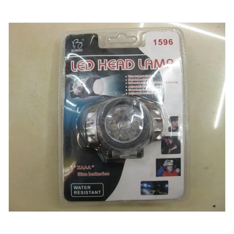 Headlamp Head Mount 16-LED Light for Hunting Exploration Camping