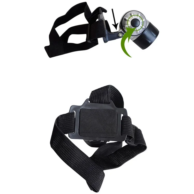 Headlamp Head Mount 16-LED Light for Hunting Exploration Camping