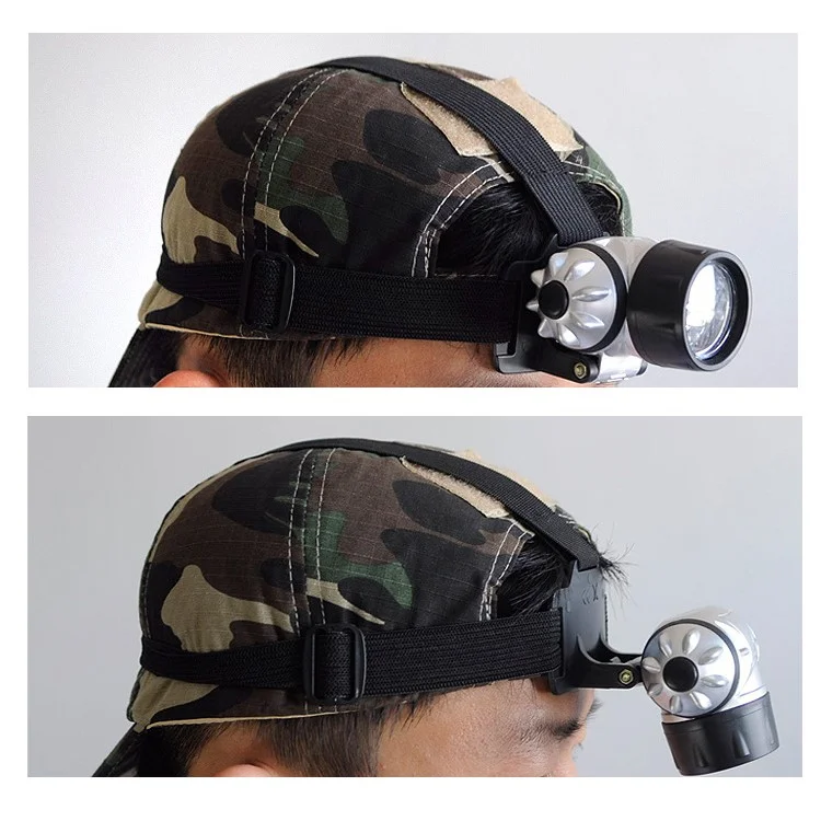 Headlamp Head Mount 16-LED Light for Hunting Exploration Camping
