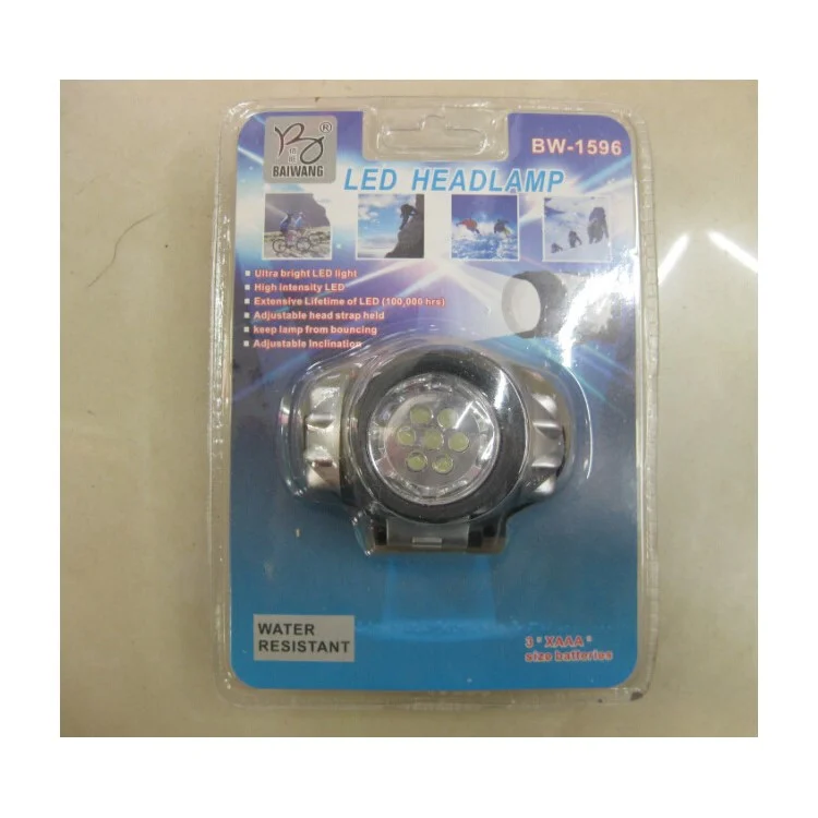 Headlamp Head Mount 16-LED Light for Hunting Exploration Camping