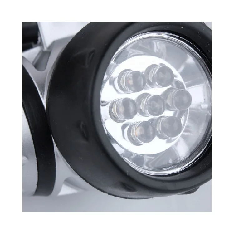 Headlamp Head Mount 19-LED Light for Hunting Exploration Camping