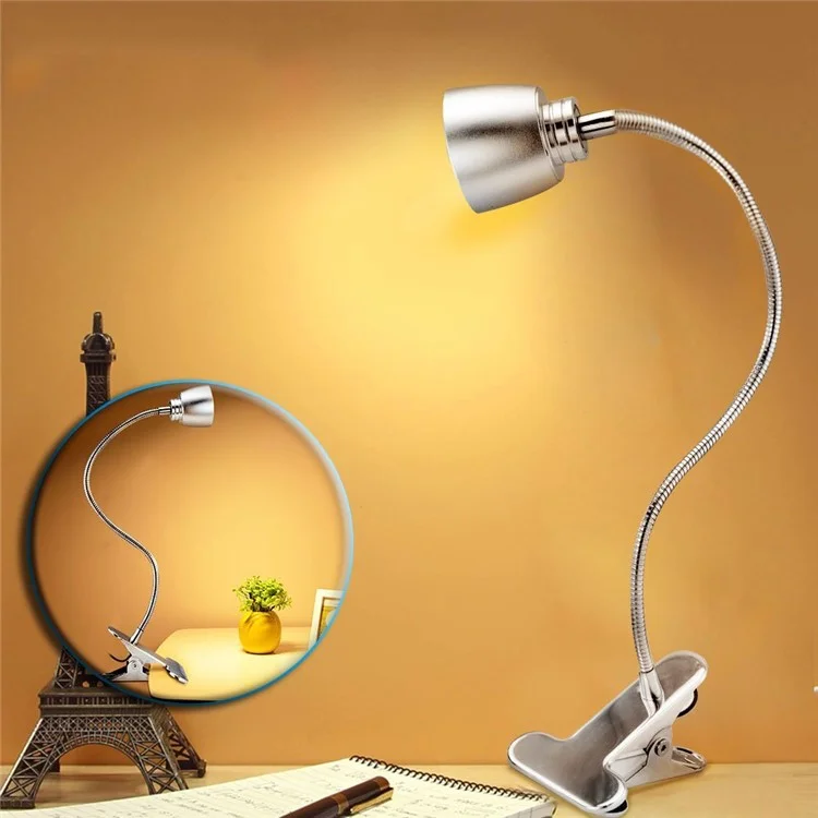 Anpress Dimmable Eye-Care LED Desk Lamp Energy Efficient Table Lamp with Flexible Gooseneck