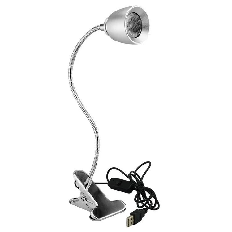 Anpress Dimmable Eye-Care LED Desk Lamp Energy Efficient Table Lamp with Flexible Gooseneck