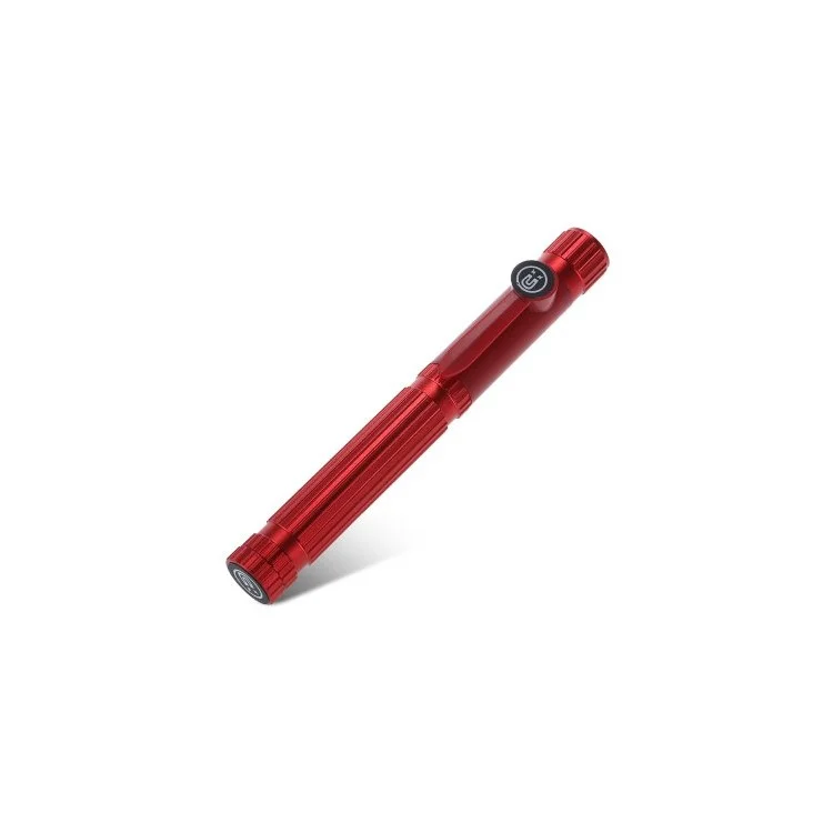 Mini 160LM COB LED Flashlight Waterproof USB Work Light - Red
