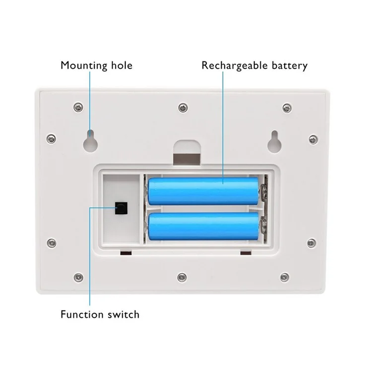 YY-5006 50-LED Solar Powered Outdoor Wall Light PIR Motion Detection Sensor Waterproof Light Lamp - White