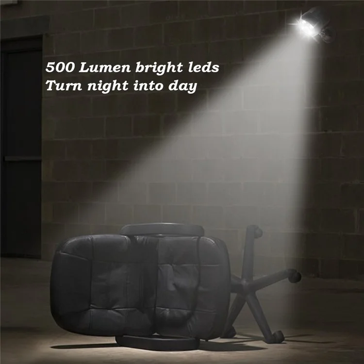 4 LEDs Sensor Outdoor Batteries Powered Wall Light Waterproof Motion Sensor Security Light