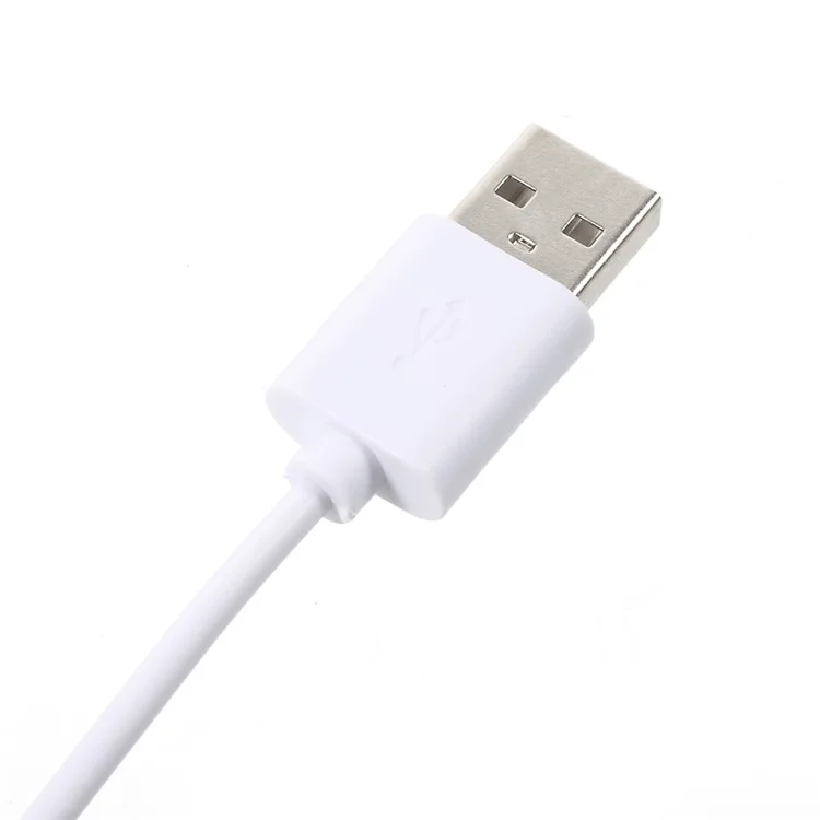 DC5V 2W Magnetic Mini USB Light Bulb LED Lamp with 1.5m Switch Cable - White