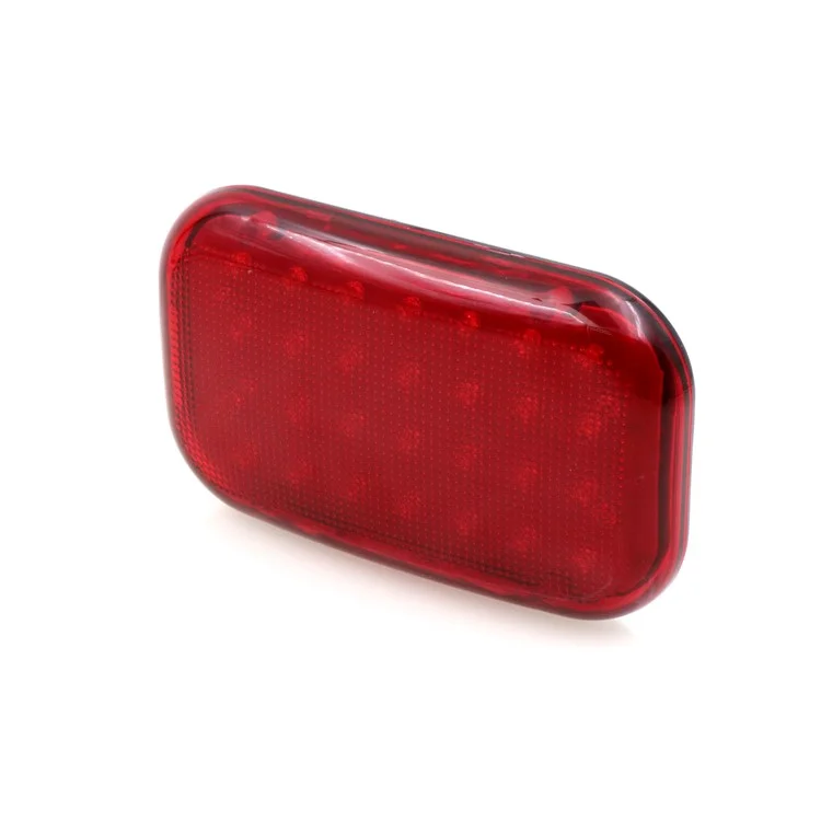Magnetic Base 3W 28-LED Car Truck Emergency Signal Warning Flashing Light - Red