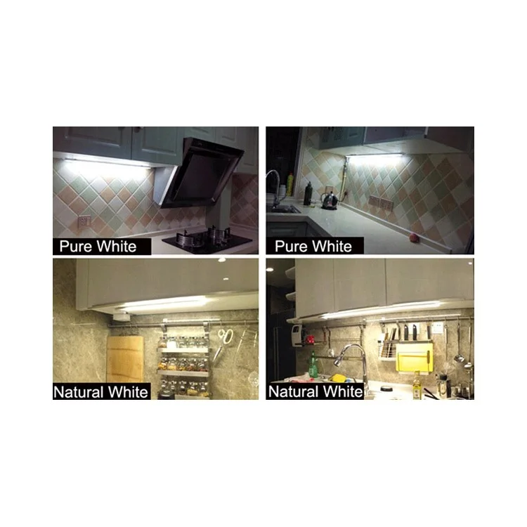 1611 LED Touched Bar-type Cabinet Light Ultra-thin USB LED Night Light - Adjustable Warm White