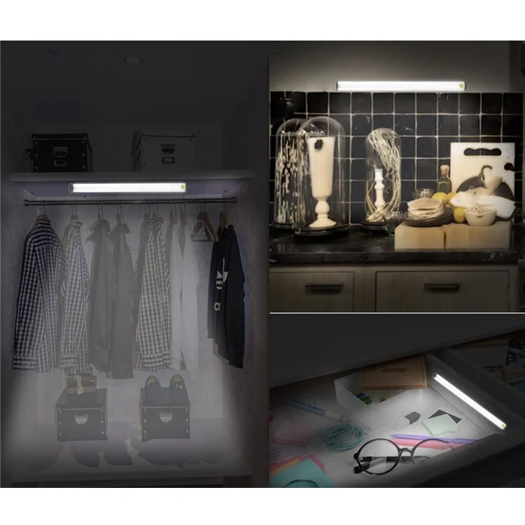 FYD1619 Portable Dimmable LED Night Light SOS Emergency Light Rechargeable USB Closet Light - White Light