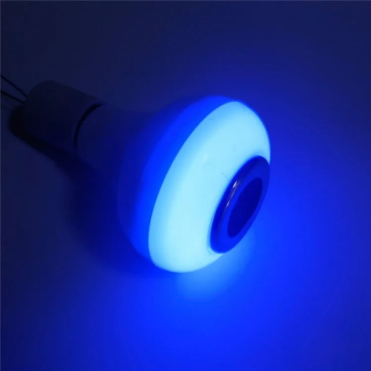E27 5W Multi-color Dimmable LED Light Lamp with Wireless Bluetooth Stereo Speaker