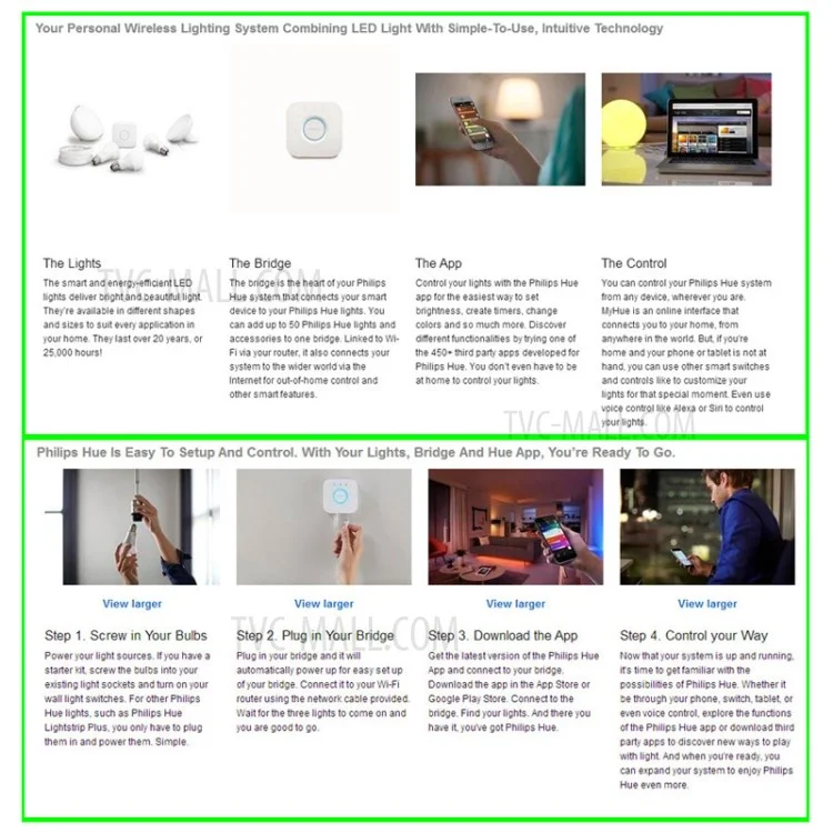 ZIGBEE E27 9W Home Dimmable Light Smart Bulb Support Smartphone APP Remote Control
