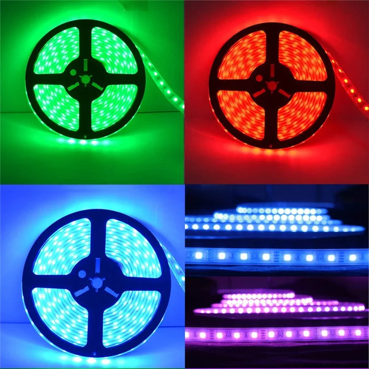 Zigbee 5M RGBW 5050 SMD LED Light Strip Mobile APP Control Smart Strip - EU Plug