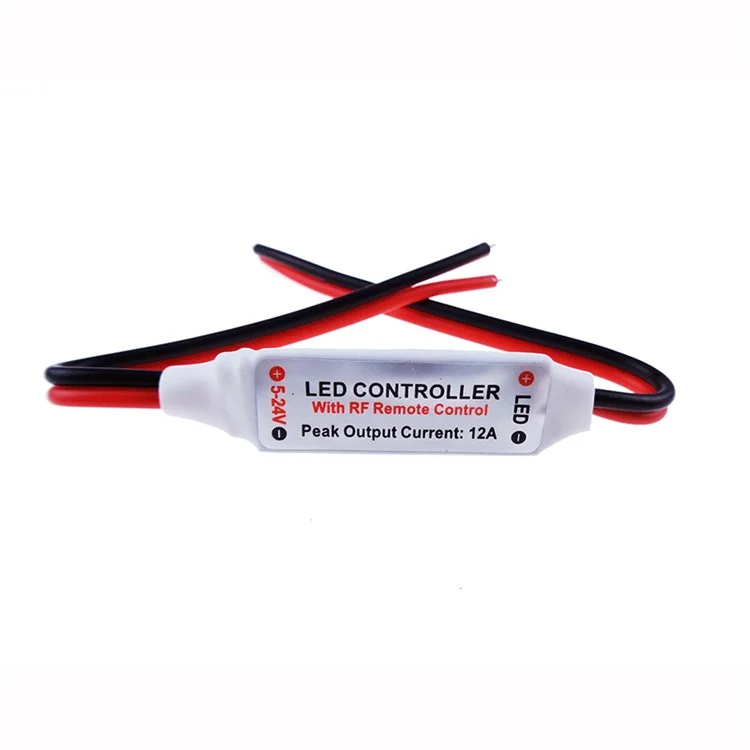YouOKLight Mini RF 433.92MHz Single Color LED Strip Dimmer Controller Set