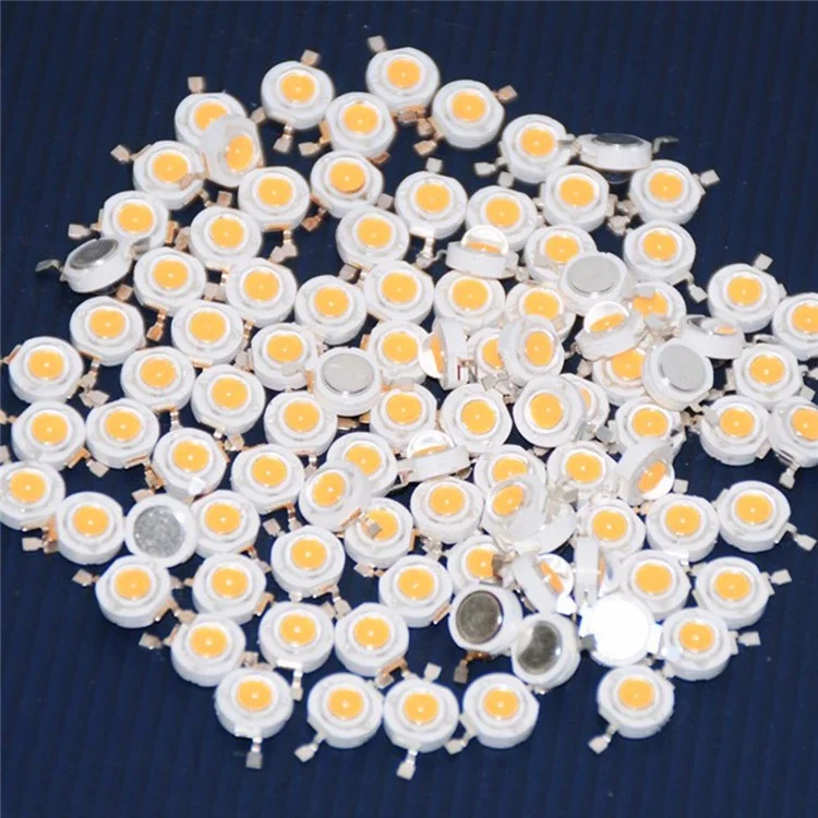 50PCS/Lot YOUOKLIGHT YK6622 High Power LED Chip 1W SMD COB Light Emitter Lamp - Warm White Light