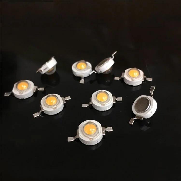 50PCS/Lot YOUOKLIGHT YK6622 High Power LED Chip 1W SMD COB Light Emitter Lamp - Warm White Light