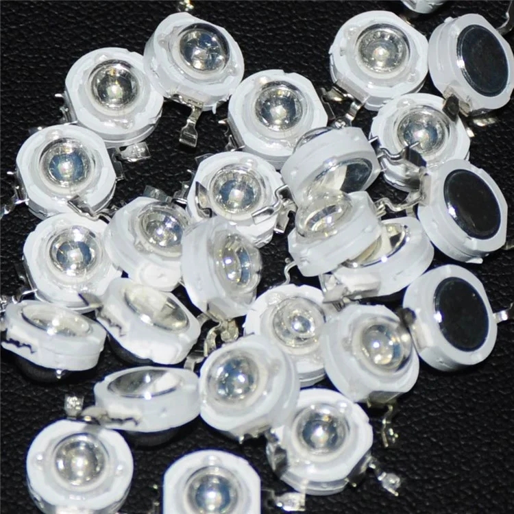 50PCS/Lot YOUOKLIGHT YK6622 High Power LED Chip Super Bright Intensity 1W SMD COB Lamp Emitter - Blue Light