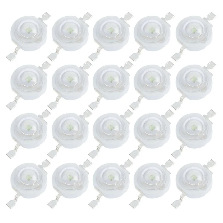 50PCS/Lot YOUOKLIGHT YK6622 High Power LED Chip Super Bright Intensity 1W SMD COB Lamp Emitter - Blue Light