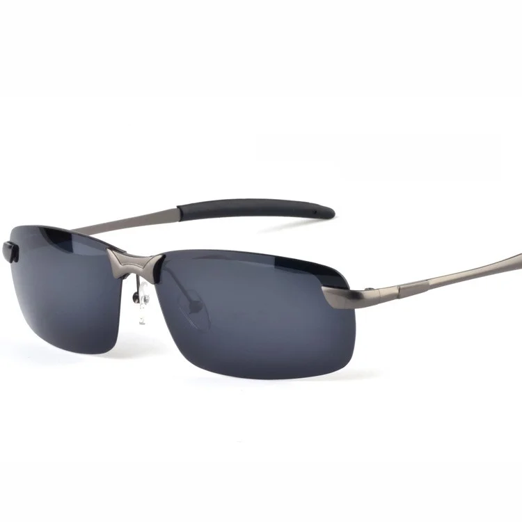 Cool Man Polarized Sunglasses for Driving Climbing - Gun Grey / Grey