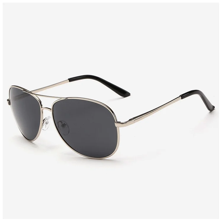 A103 Man Polarized Sunglasses for Driving Climbing - Silver / Grey