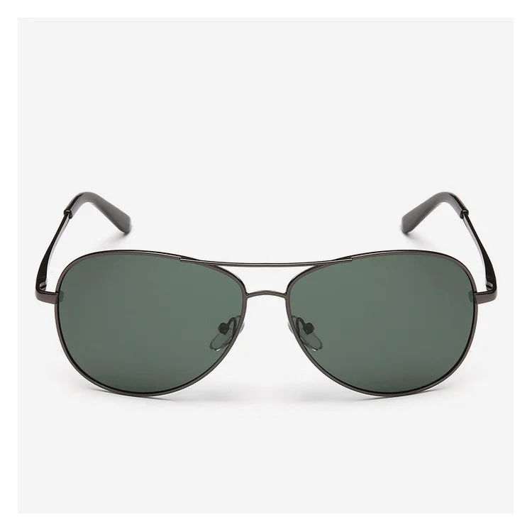 A103 Man Polarized Sunglasses for Driving Climbing - Gun Grey / Blackish Green