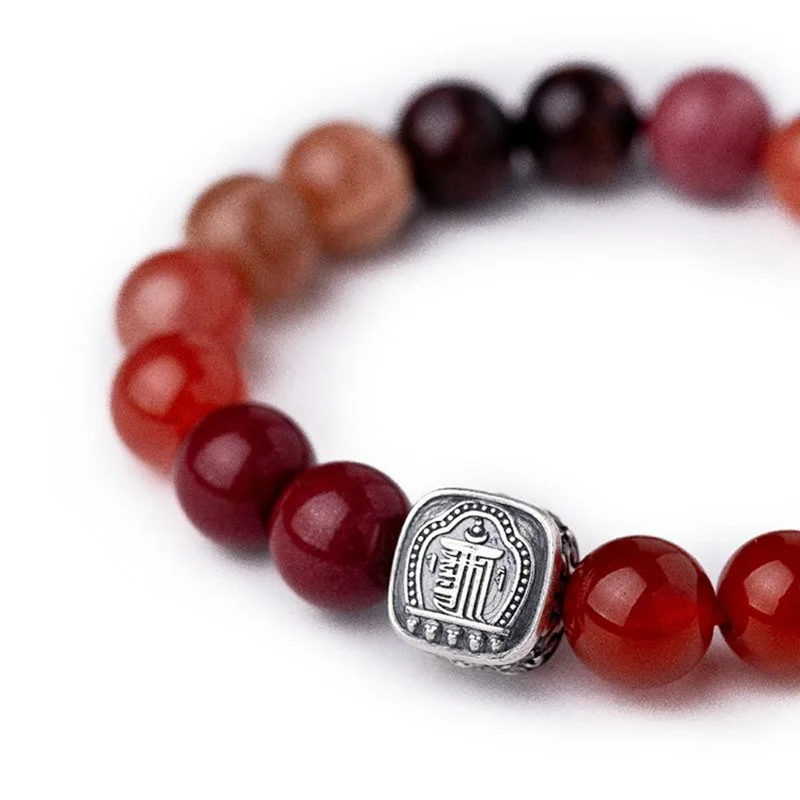 2025 Chinesisches Sternzeichen Armband Damen Mondneujahr Glücksbringer Schlangenjahr Segensarmband