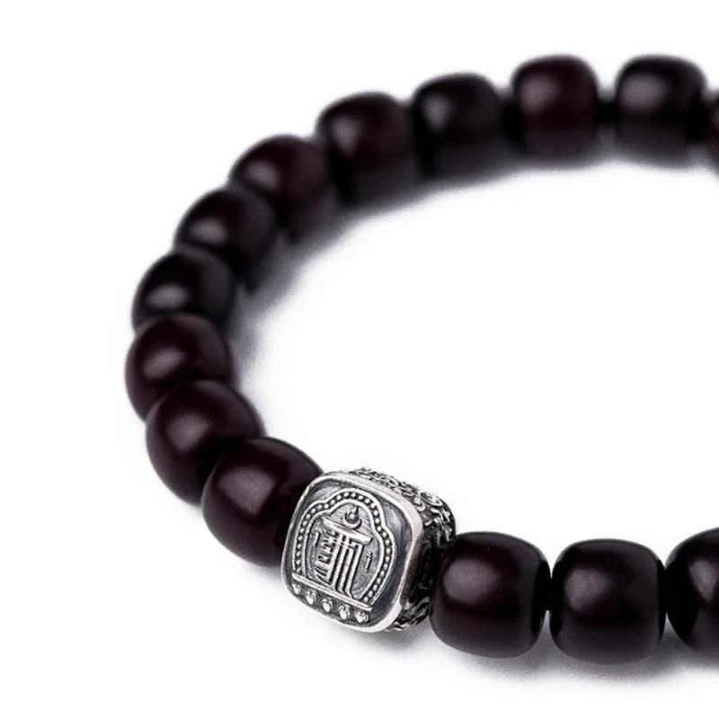 Pulsera del Año Nuevo Lunar 2025 para el Signo de la Serpiente, Amuleto de la Buena Suerte para Hombres, Joya Auspiciosa de Feng Shui