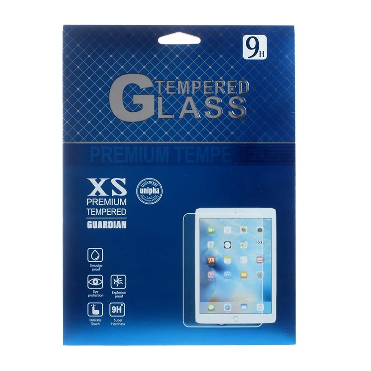 50Pcs/Set Paper Packing Boxes for iPad Pro 9.7 Tempered Glass Screen Film, Size: 255 x 200mm - Blue