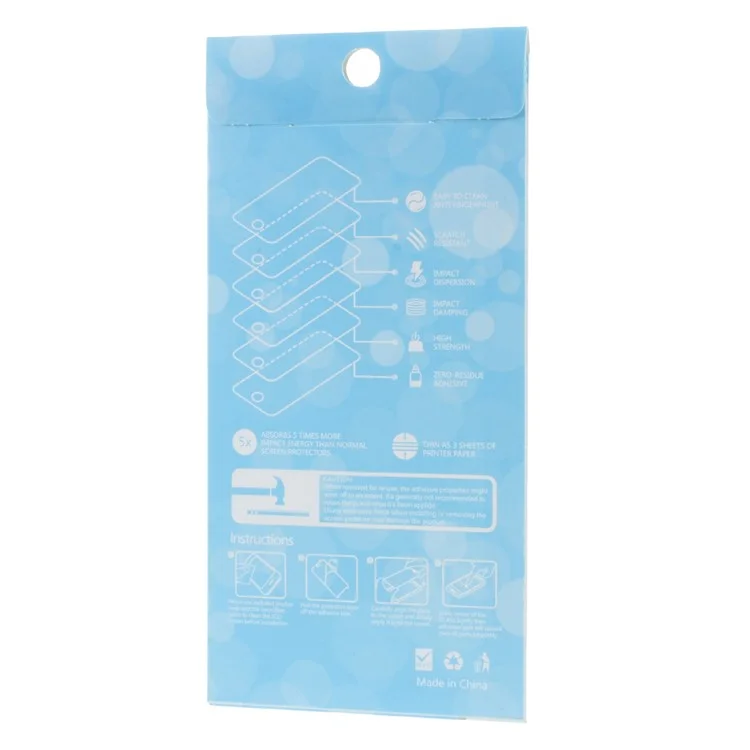 100Pcs/Set Smartphone Tempered Glass Screen Guard Packing Box, Size: 180 x 88mm - Style I