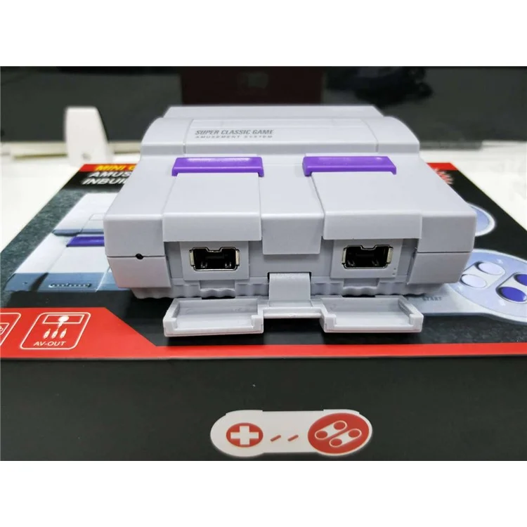 8-Bit Super Nintendo Entertainment System Mini Console Built-in 660 Games - EU Plug
