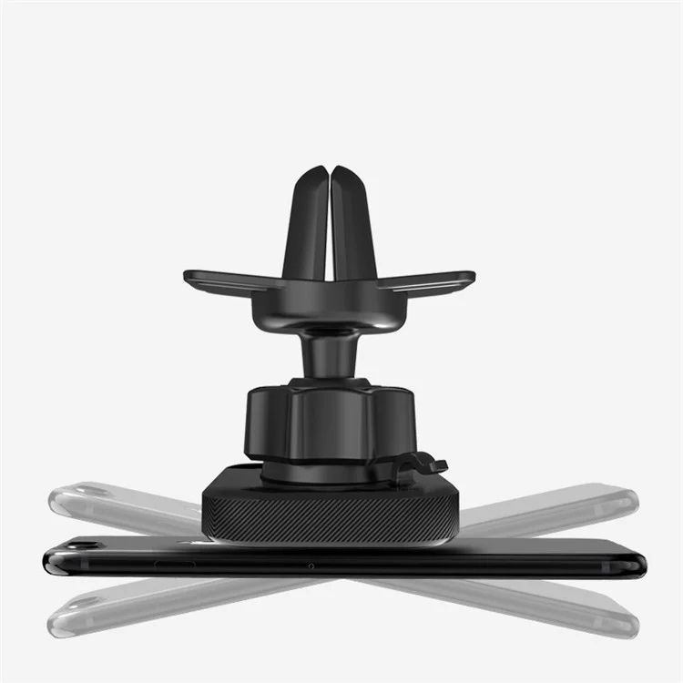 Car Mount Air Vent Magnetic Phone Holder Charger for iPhone Galaxy GPS