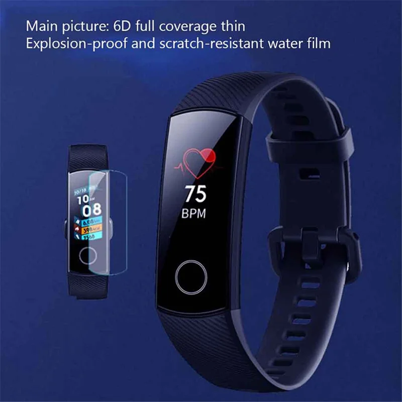Anti-explosion HD Soft Screen Protector TPU Film for Huawei Honor Band 5